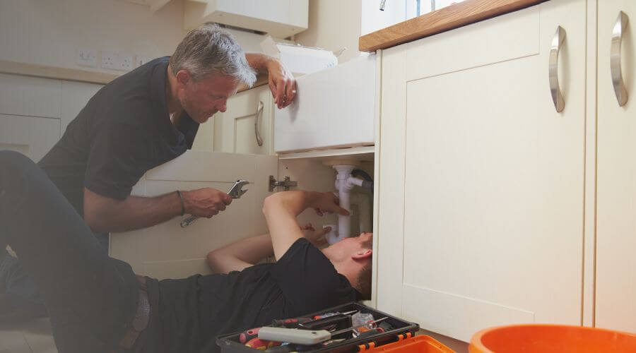 Professional burst pipe repair services in Mauckport, IN